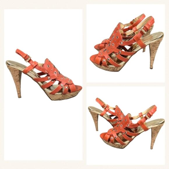 MICHAEL Michael Kors Sandals EUC $149 Size 8M  S2777 - Picture 1 of 12